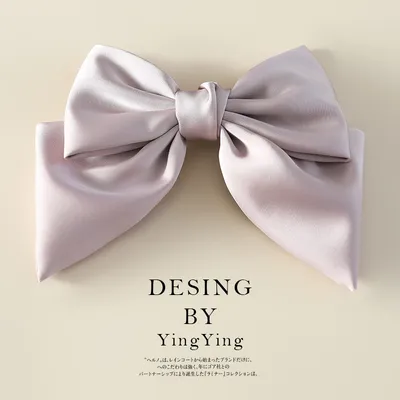Fashionable Satin Bow Hair Clip Fashionable Satin Bow Hair Clip