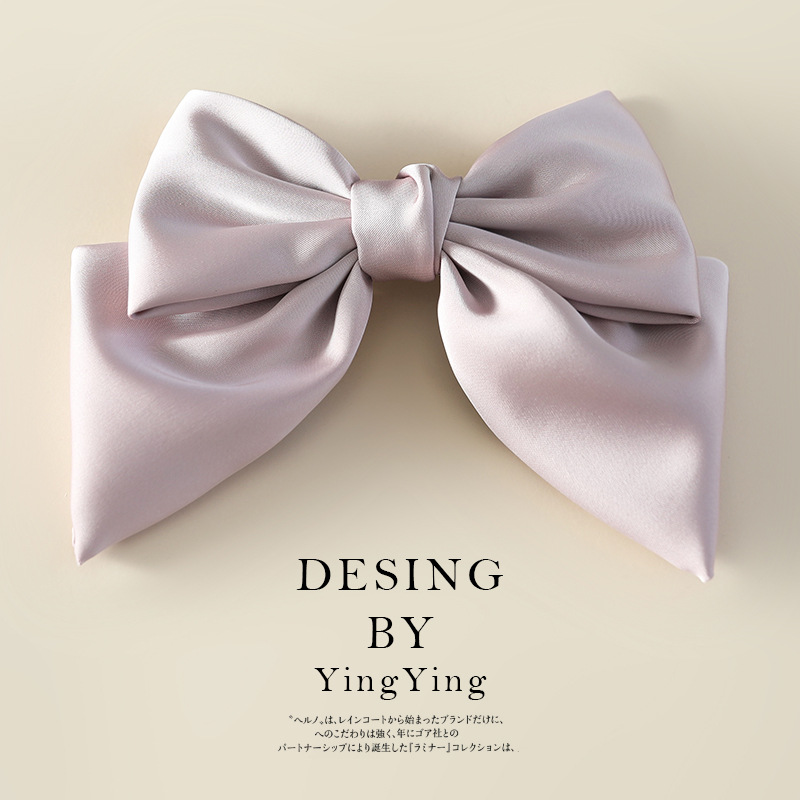 Fashionable Satin Bow Hair Clip Fashionable Satin Bow Hair Clip