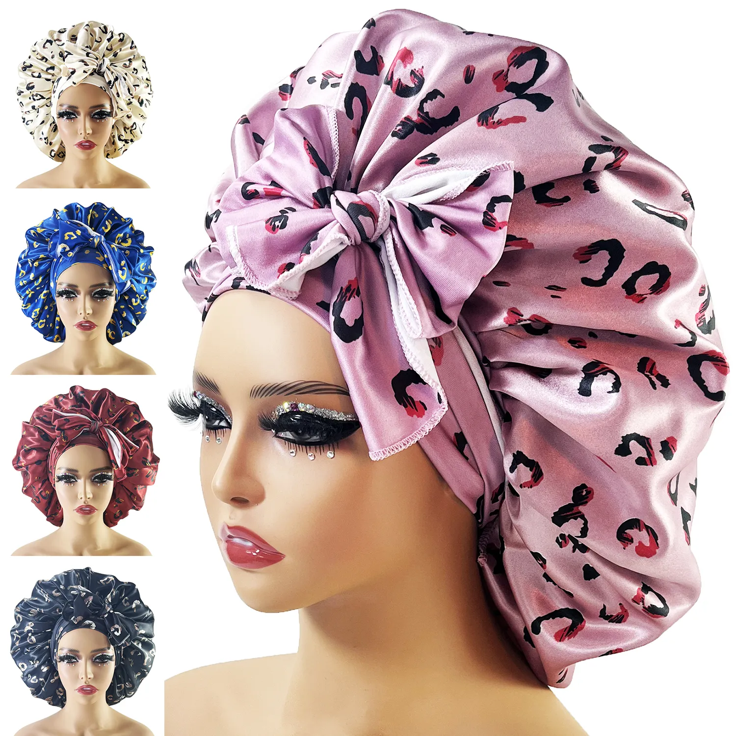 Fashionable Satin Head Wrap for Sleeping Fashionable Satin Head Wrap for Sleeping