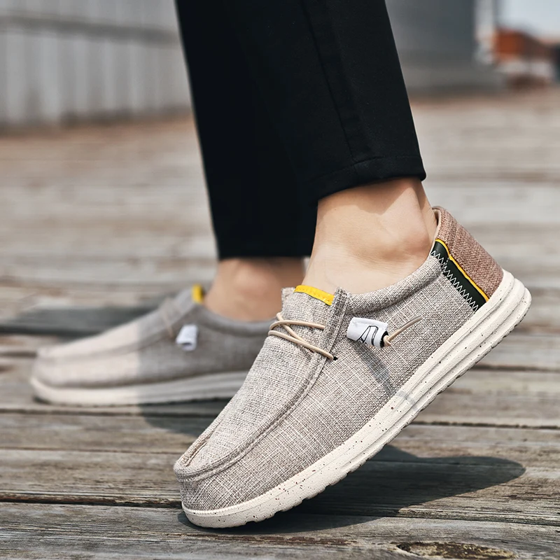 Fashionable Slip-on Canvas Shoes for Men Fashionable Slip-on Canvas Shoes for Men