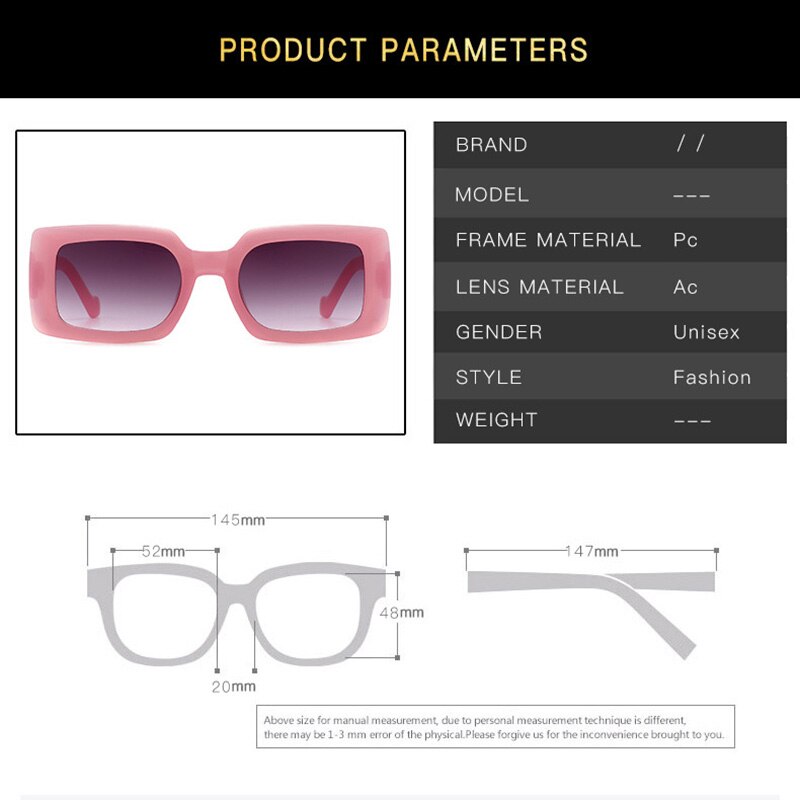 Fashionable Square Sunglasses for Women