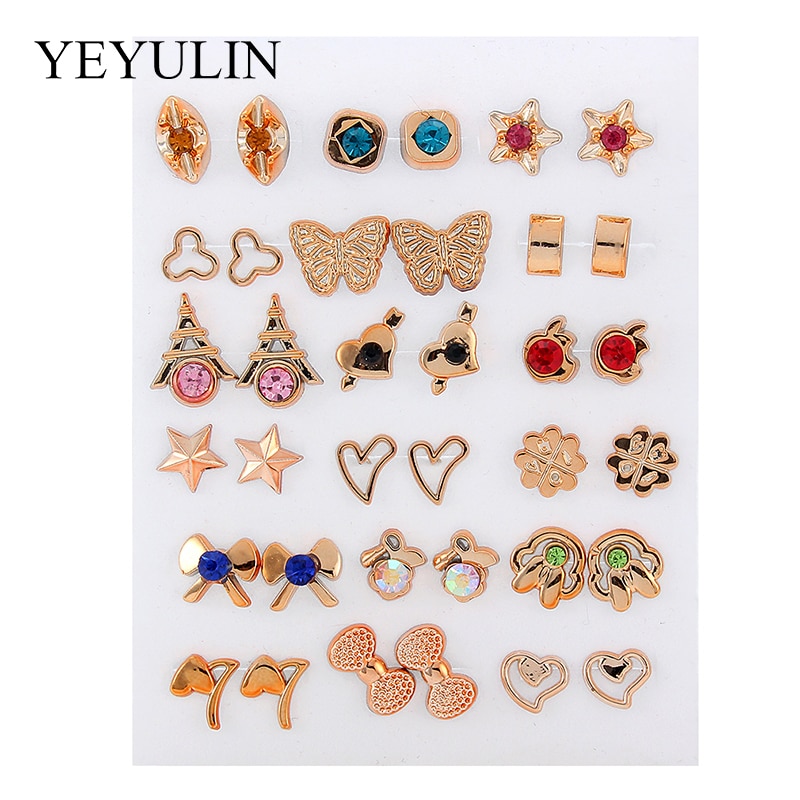 Fashionable Stud Earrings Set Fashionable Stud Earrings Set