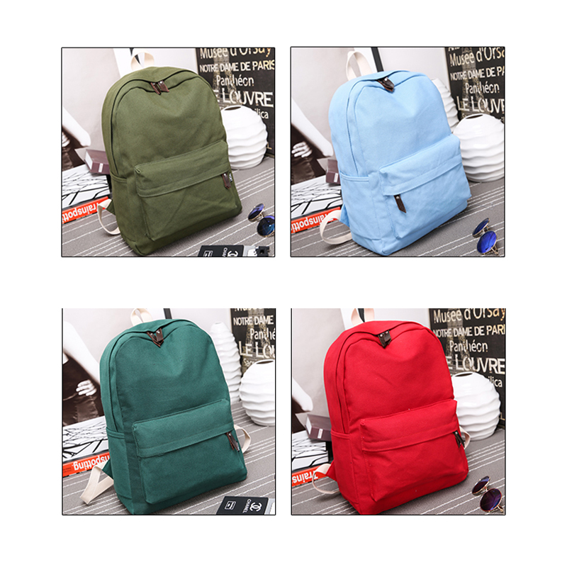 Fashionable Travel Backpack Canvas Knapsack Fashionable Travel Backpack Canvas Knapsack