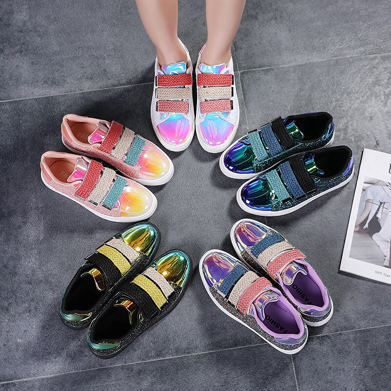 Fashionable Womens Glitter Sneakers Fashionable Womens Glitter Sneakers