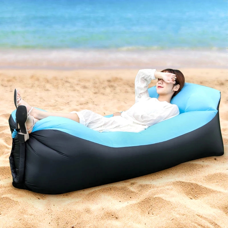 Fast Infaltable Air Sofa Bed Good Quality Sleeping Bag Inflatable Air Bag Lazy bag Beach Sofa