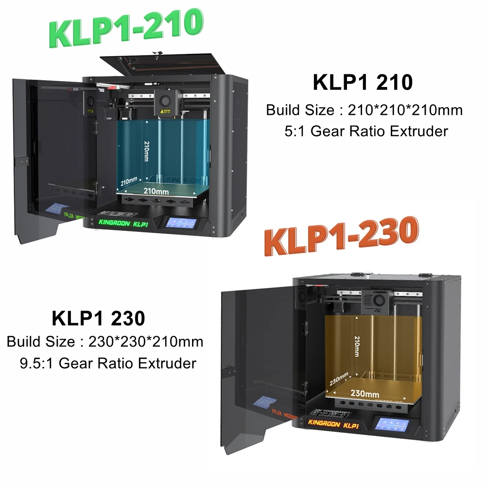 Fastest FDM 3D Printer Max 500mm/s Printing Speed CoreXY 3.5″ Touch Screen Dual Gear Extruder 3dprinter