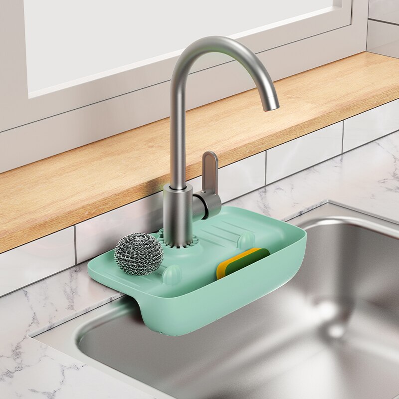 Faucet Drainer Rack Non Slip Countertop Mat Kitchen Wipe Sponge Wipe Drainer Organizer Rack Kitchen Accessories Tools Faucet Drainer Rack Non Slip Countertop Mat Kitchen Wipe Sponge Wipe Drainer Organizer Rack Kitchen Accessories Tools