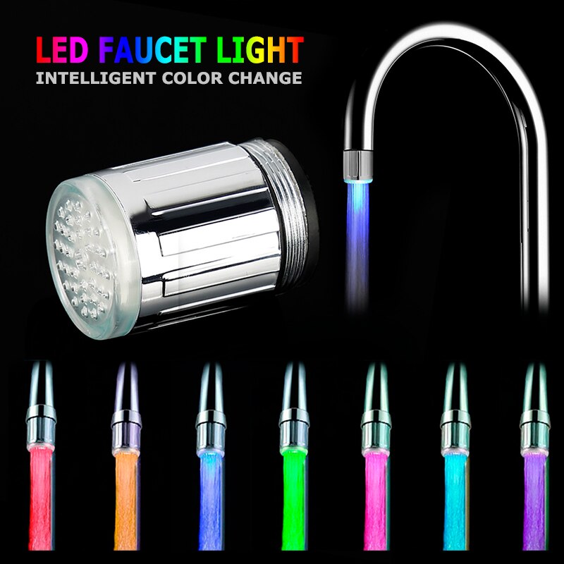 Faucet Light Temperature-Sensitive Lamp Faucet Light Temperature-Sensitive Lamp