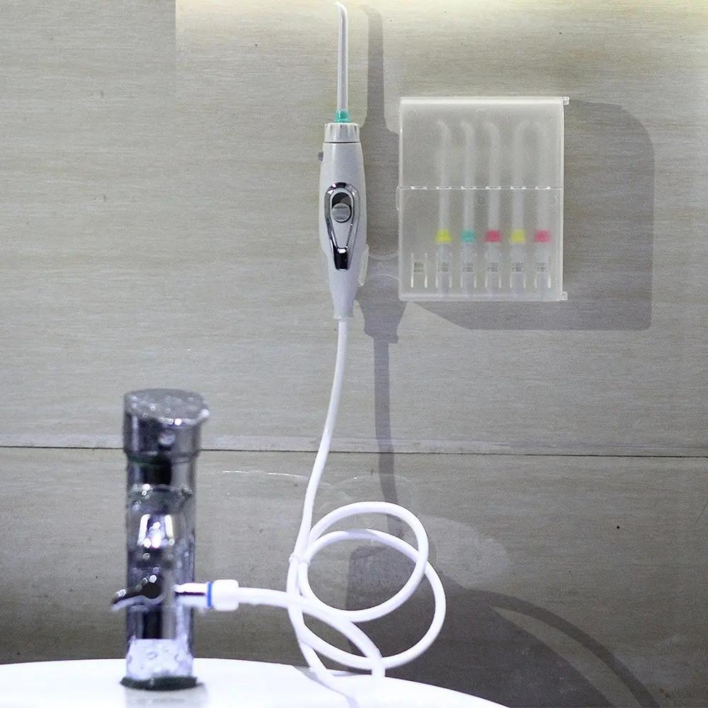 Faucet Oral Irrigator Water Jet For Cleaning Toothpick Teeth Flosser Dental Irrigator Implements Dental Flosser Tooth Faucet Oral Irrigator Water Jet For Cleaning Toothpick Teeth Flosser Dental Irrigator Implements Dental Flosser Tooth