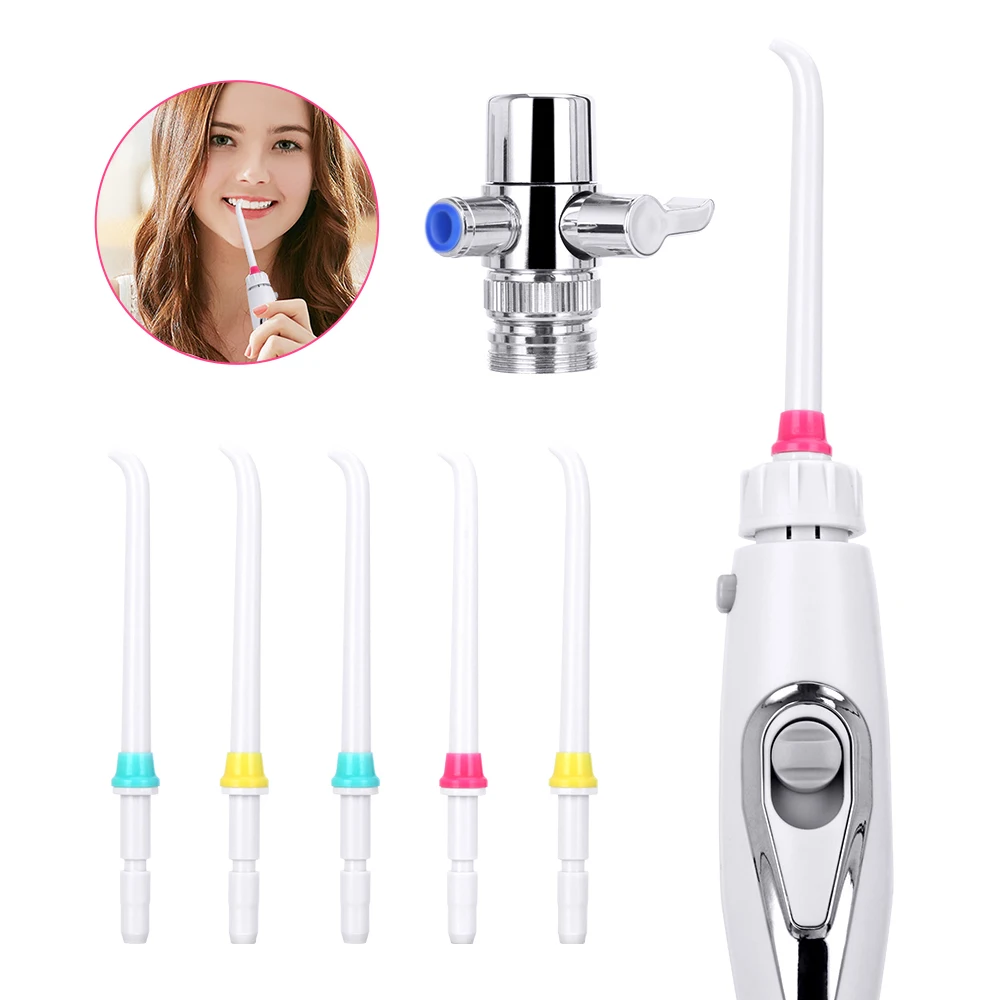 Faucet Oral Irrigator Water Jet For Cleaning Toothpick Teeth Flosser Dental Irrigator Implements Dental Flosser Tooth