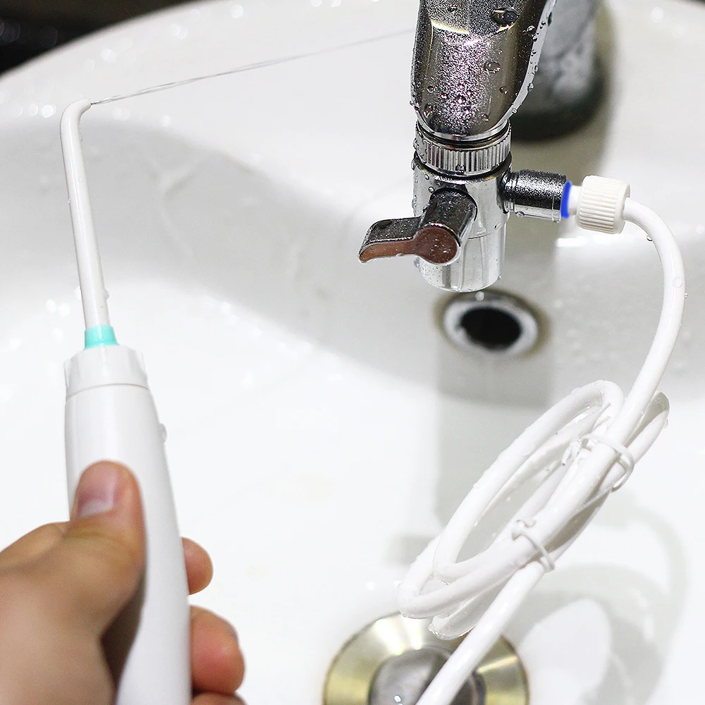 Faucet Oral Irrigator Water Jet For Cleaning Toothpick Teeth Flosser Dental Irrigator Implements Dental Flosser Tooth