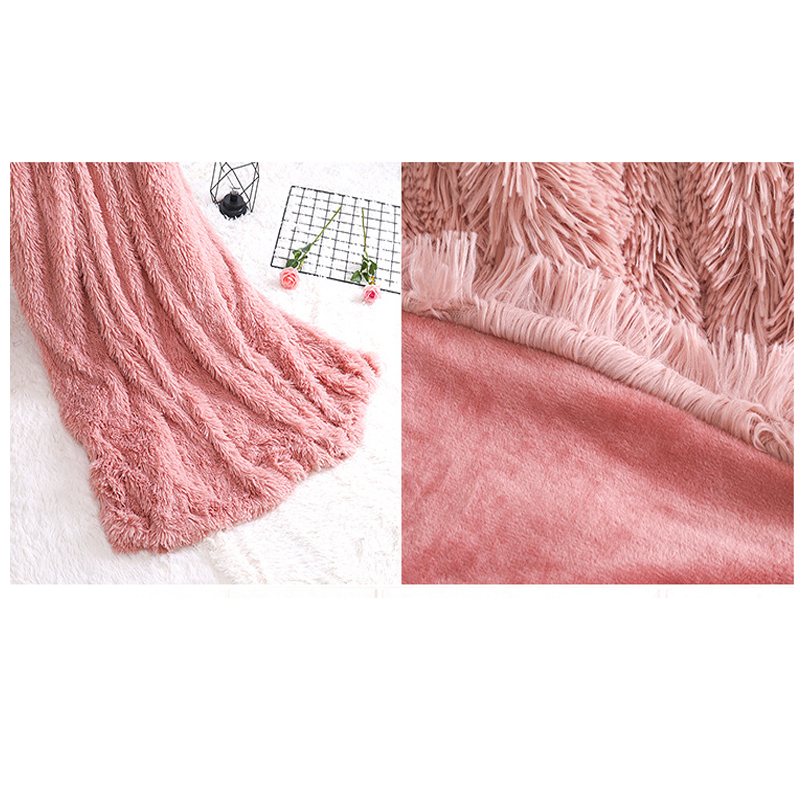 Faux Fur Blanket Extra Soft Material