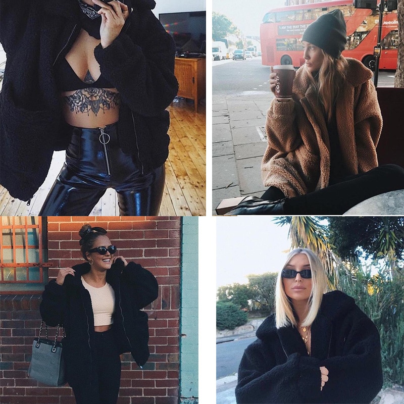 Faux Fur Coat Women's Jacket