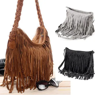 Faux Fur Fringe Shoulder Bag Faux Fur Fringe Shoulder Bag