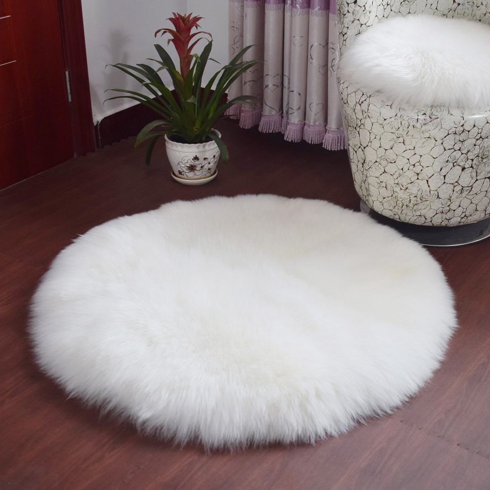 Faux Fur Rug Non-Slip Home Decor