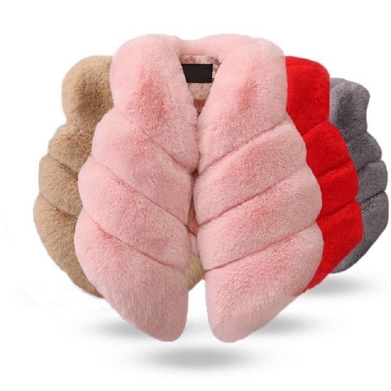 Faux Fur Vest Kids Fashionwear Faux Fur Vest Kids Fashionwear
