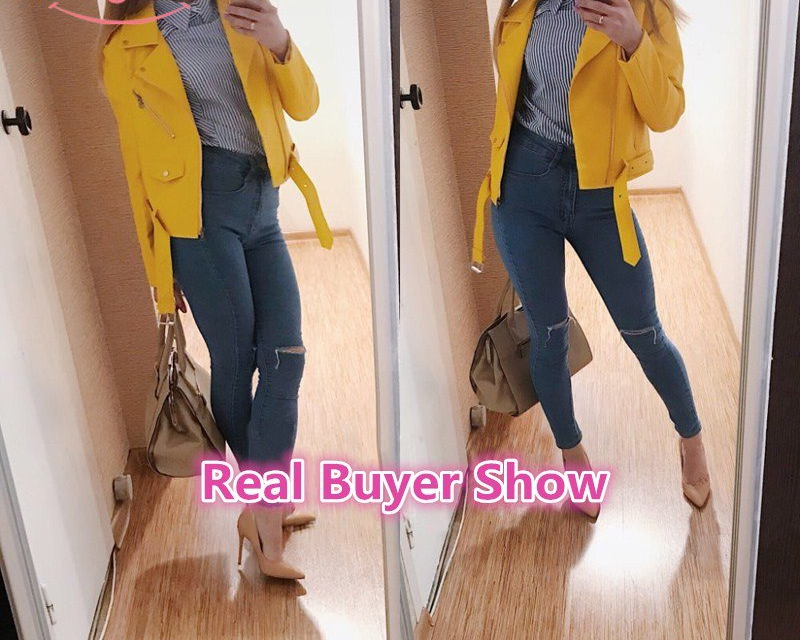 Faux Leather Jacket Women's Fashion Faux Leather Jacket Women's Fashion