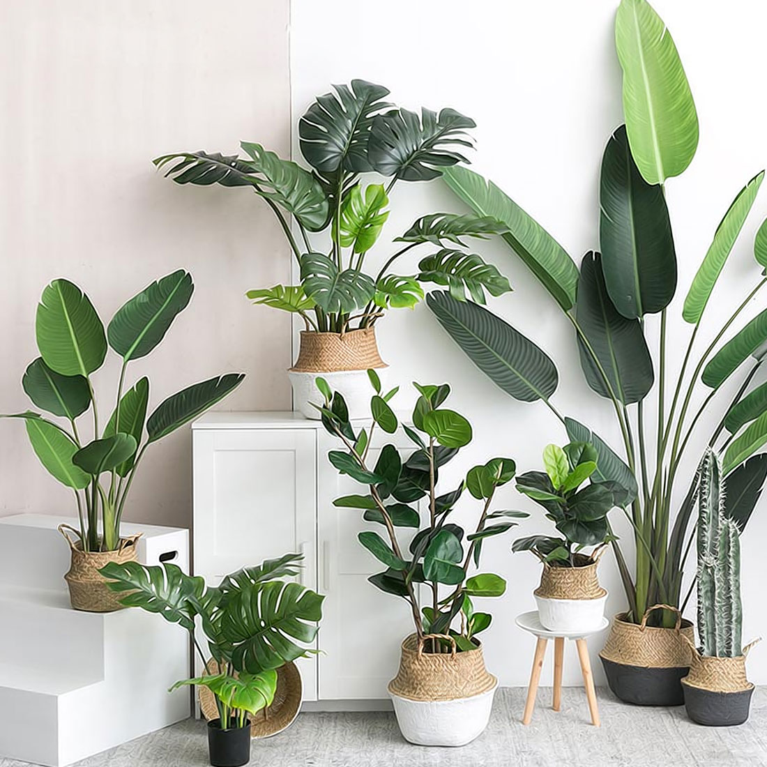 Faux Plants Artificial Leaves Decor Faux Plants Artificial Leaves Decor
