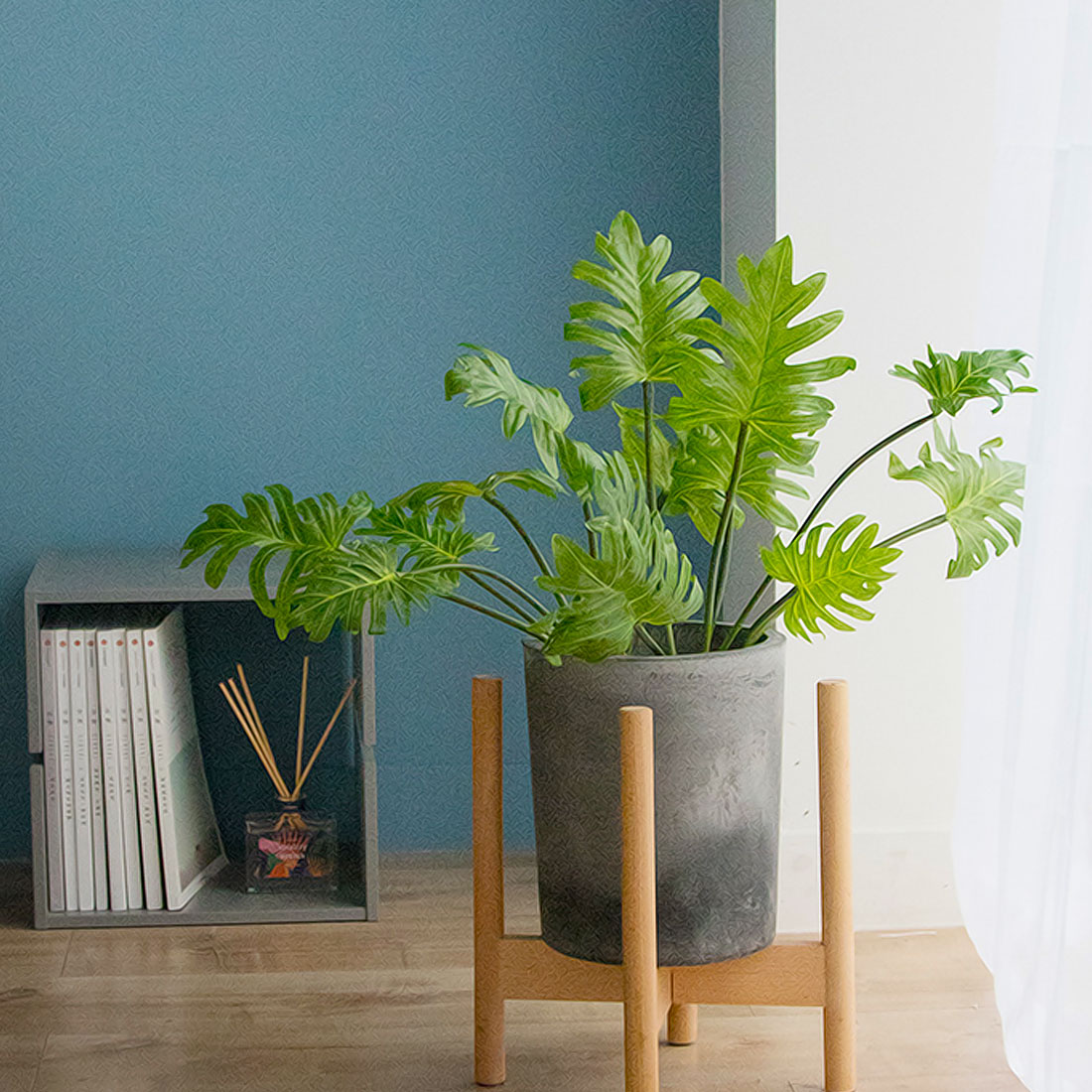 Faux Plants Artificial Leaves Decor