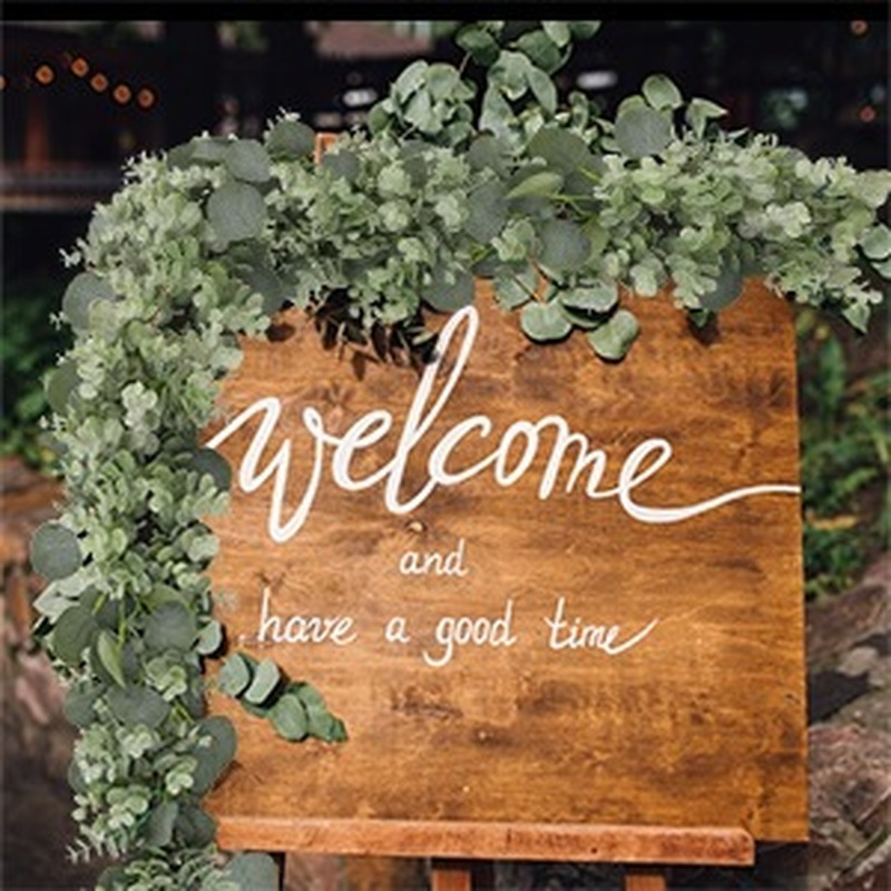 Faux Silk Artificial Eucalyptus Leaves