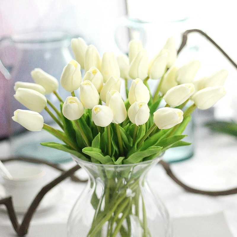 Faux Tulips Artificial Flower (31 pcs)