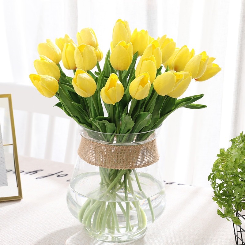Faux Tulips Artificial Flower (31 pcs)