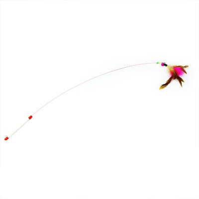 Feather Cat Teaser Wand Toy Feather Cat Teaser Wand Toy