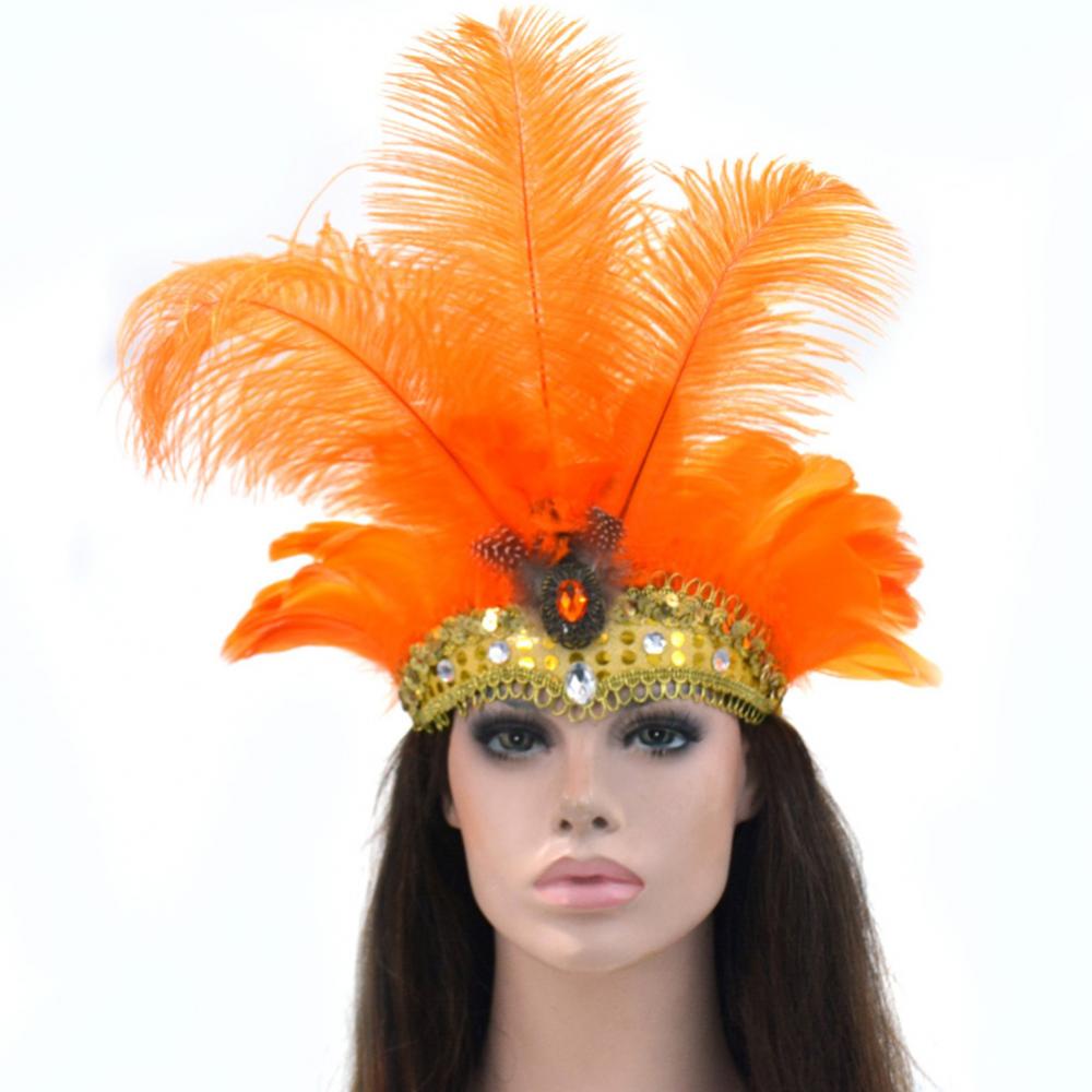Feather Festival Headdress Accessory Feather Festival Headdress Accessory