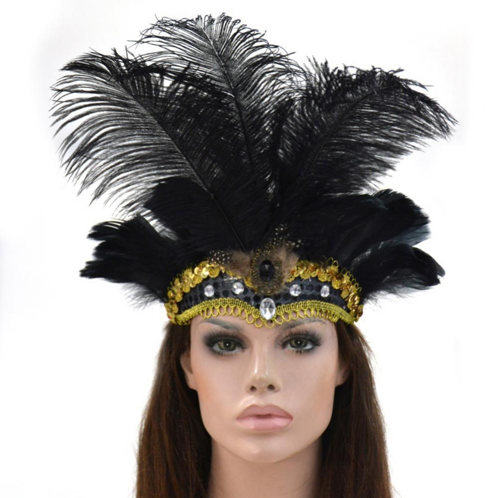 Feather Festival Headdress Accessory Feather Festival Headdress Accessory