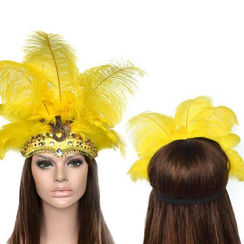 Feather Festival Headdress Accessory Feather Festival Headdress Accessory