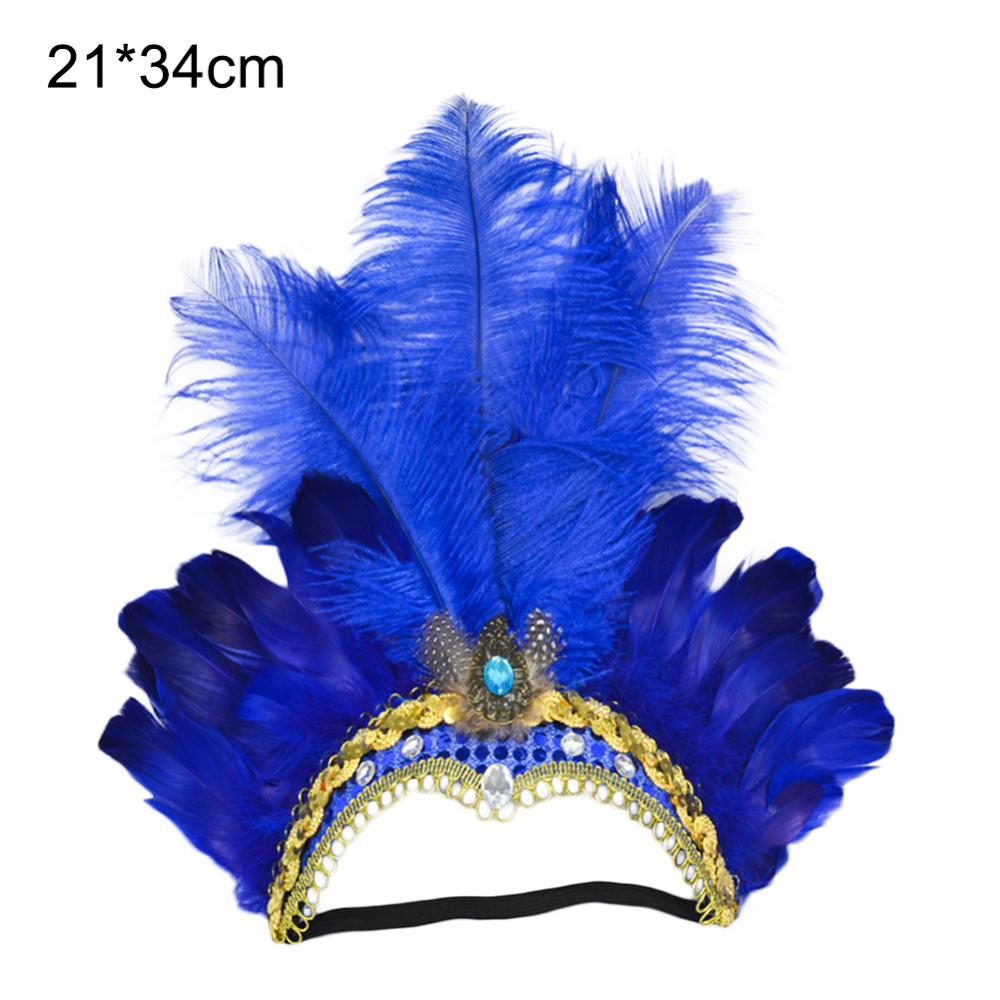 Feather Festival Headdress Accessory Feather Festival Headdress Accessory