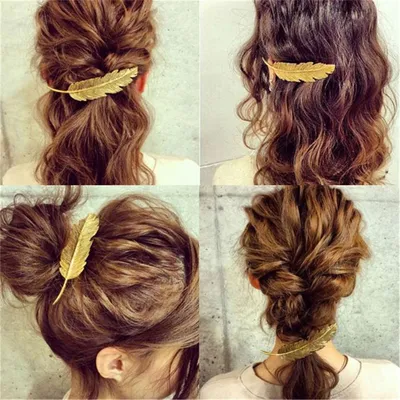 Feather Hair Clip Fashionable Hair Accessory Feather Hair Clip Fashionable Hair Accessory