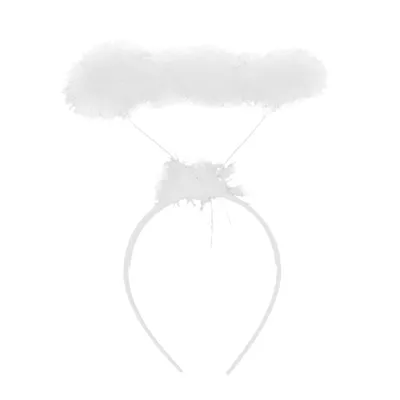 Feathery Halo Angel Head Band Feathery Halo Angel Head Band