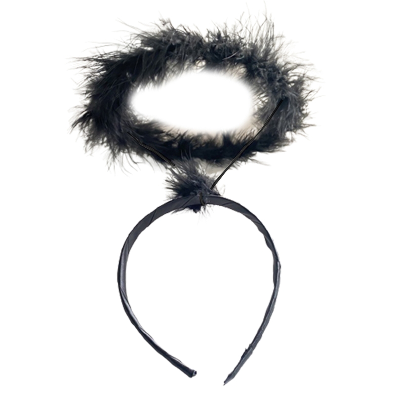 Feathery Halo Angel Head Band Feathery Halo Angel Head Band