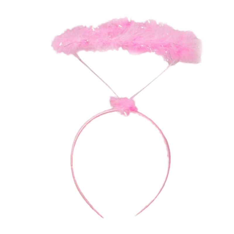 Feathery Halo Angel Head Band Feathery Halo Angel Head Band