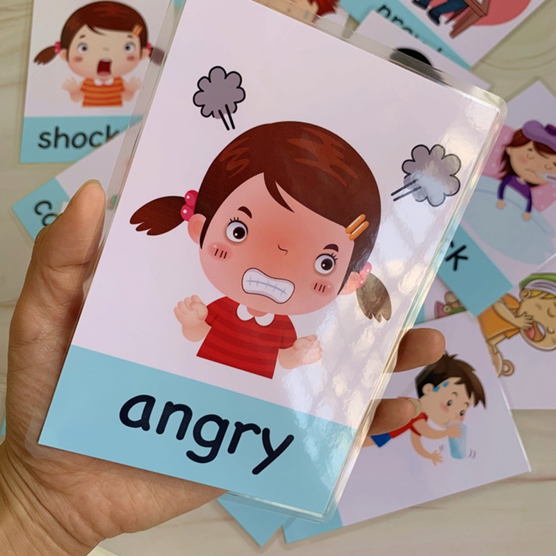 Feelings Cards Emotions Flash Cards (14 pcs) Feelings Cards Emotions Flash Cards (14 pcs)