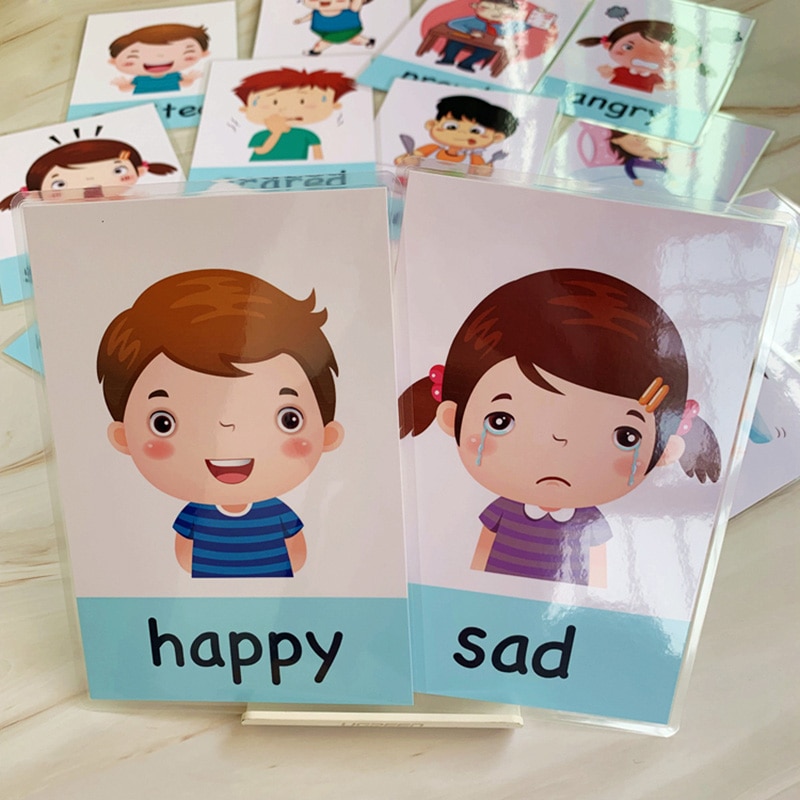 Feelings Cards Emotions Flash Cards (14 pcs) Feelings Cards Emotions Flash Cards (14 pcs)