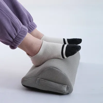 Feet Pillow Support Foot Rest Home Office Feet Stool Portable Travel Footrest Massage Cushion Ergonomic Relaxing Foot
