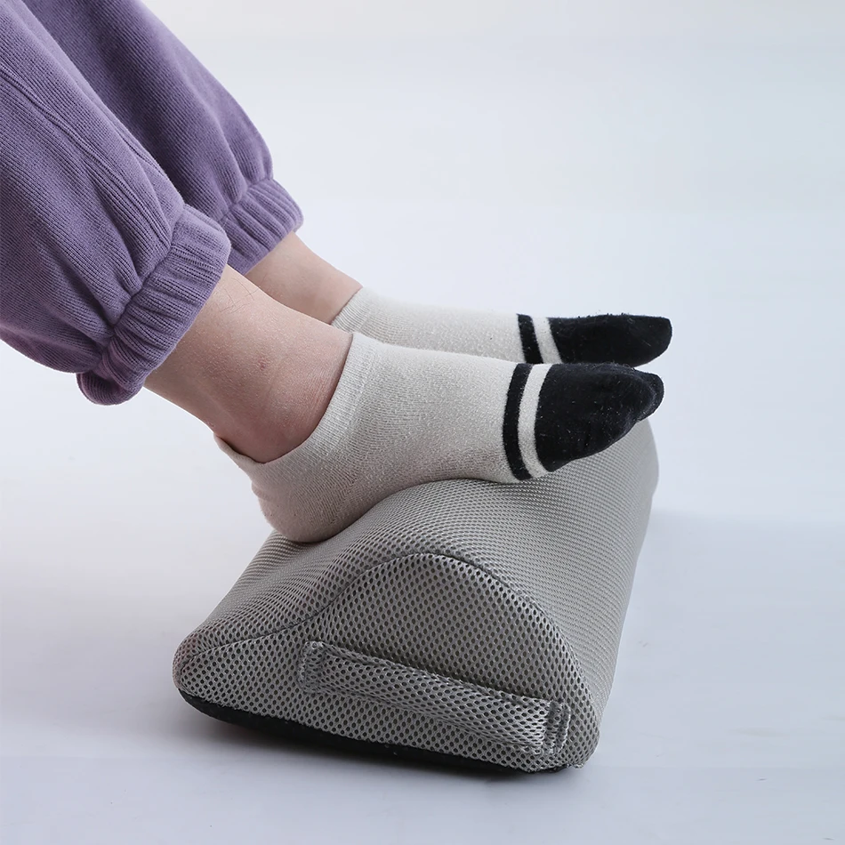 Feet Pillow Support Foot Rest Home Office Feet Stool Portable Travel Footrest Massage Cushion Ergonomic Relaxing Foot