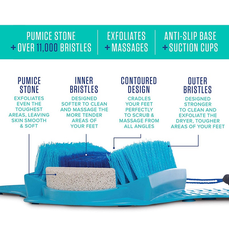 Feet Scrubber with Pumice Stone Feet Scrubber with Pumice Stone
