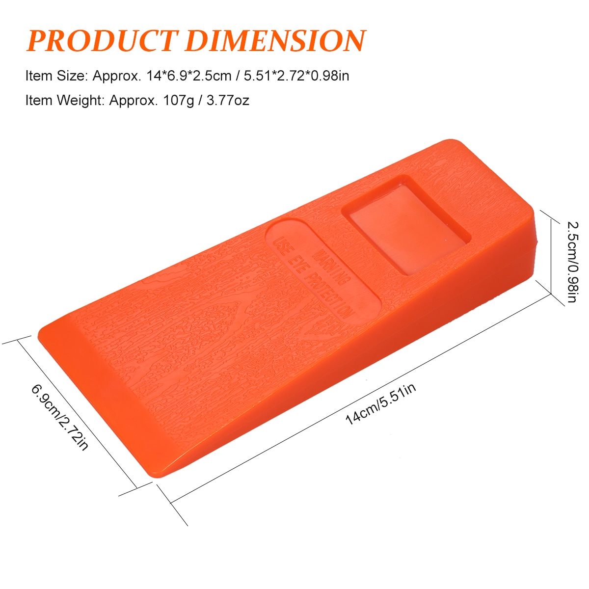 Felling Wedges Woodcutting Tool (4Pcs) Felling Wedges Woodcutting Tool (4Pcs)