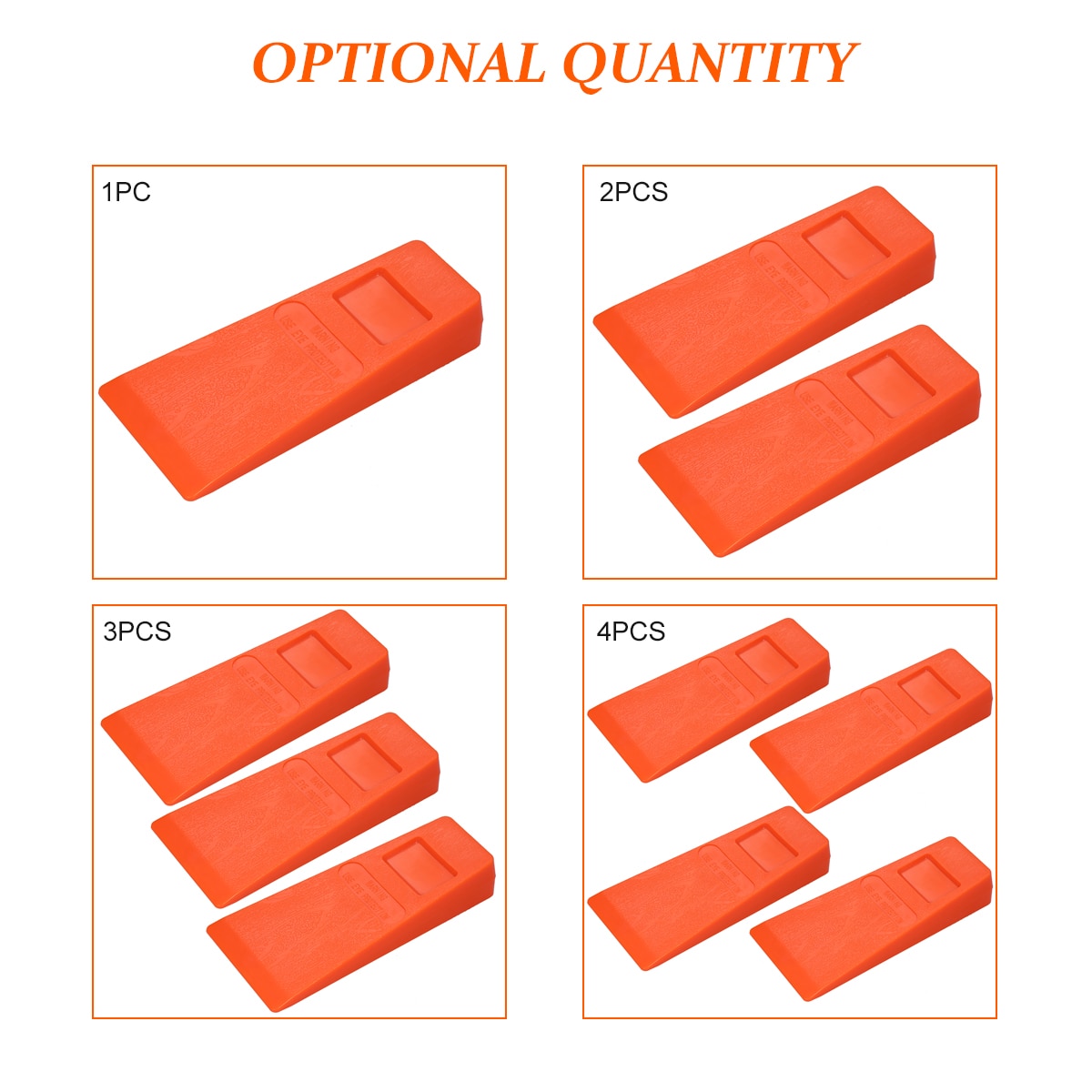Felling Wedges Woodcutting Tool (4Pcs) Felling Wedges Woodcutting Tool (4Pcs)