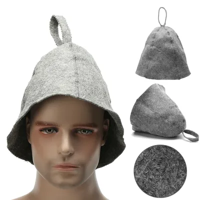 Felt 90% Wool Bath Sauna Hat Felt 90% Wool Bath Sauna Hat