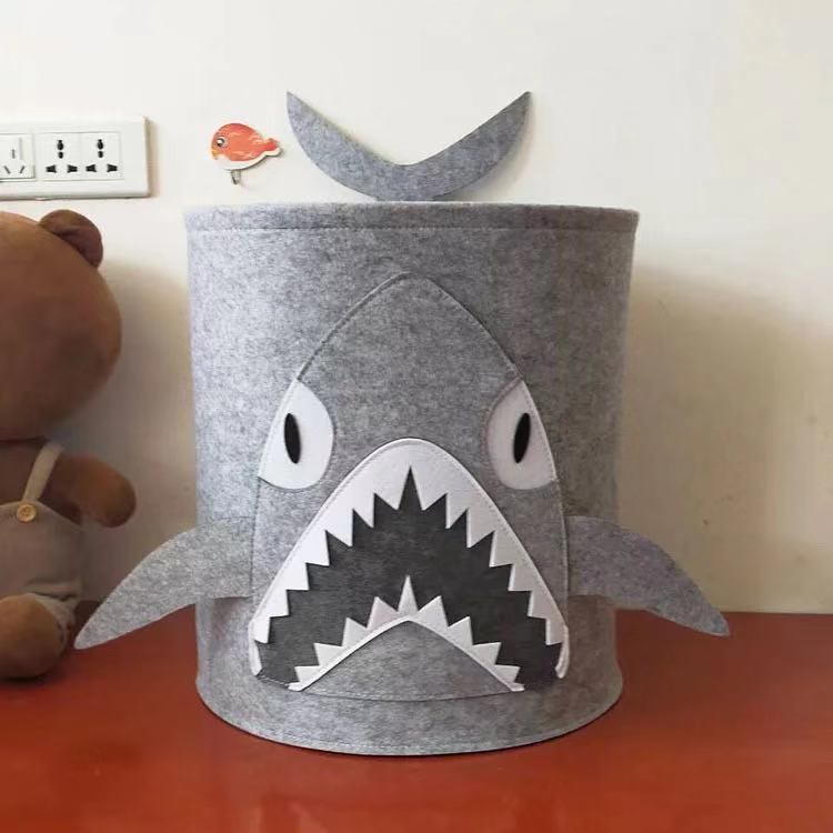 Felt Animal Storage Bin Toys Organizer Felt Animal Storage Bin Toys Organizer