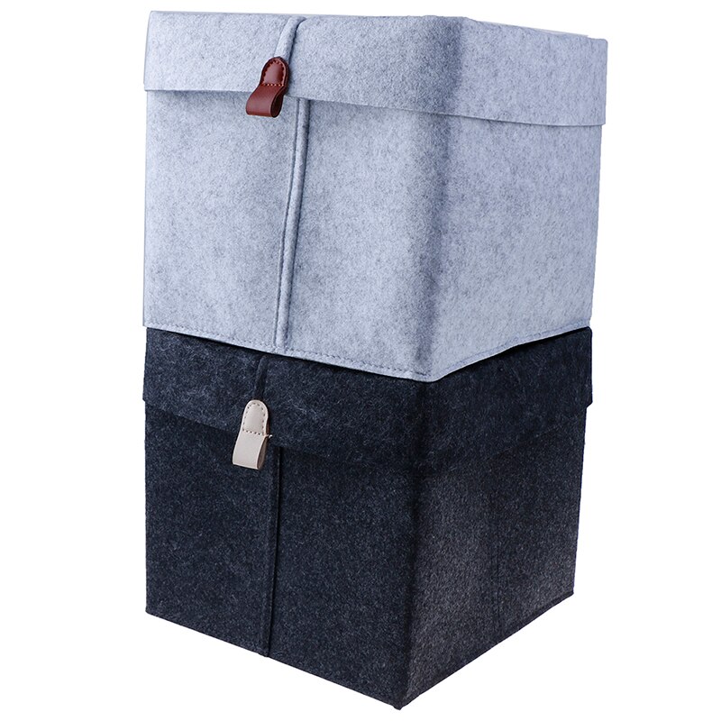 Felt Basket Home Storage Organizer