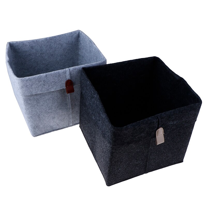 Felt Basket Home Storage Organizer
