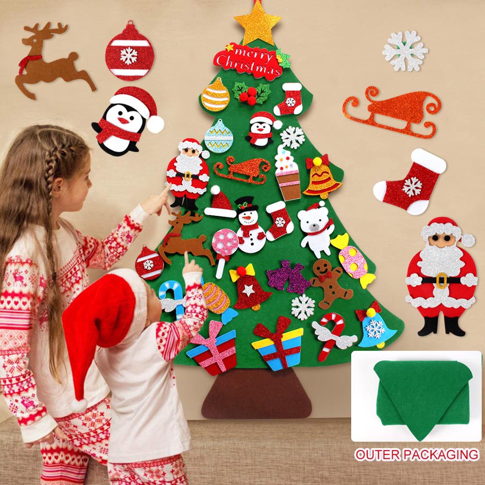 Felt Christmas Tree for Toddlers Felt Christmas Tree for Toddlers