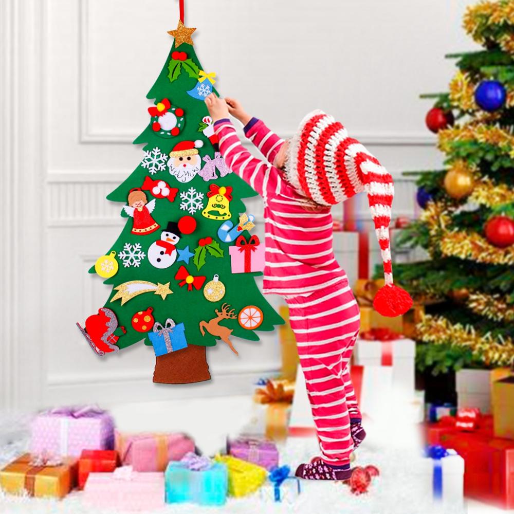 Felt Christmas Tree for Toddlers Felt Christmas Tree for Toddlers