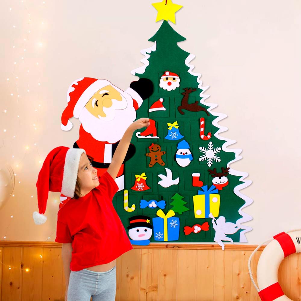 Felt Christmas Tree for Toddlers Felt Christmas Tree for Toddlers