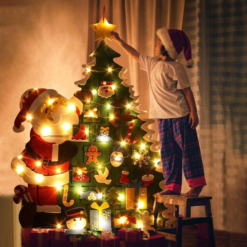 Felt Christmas Tree for Toddlers Felt Christmas Tree for Toddlers